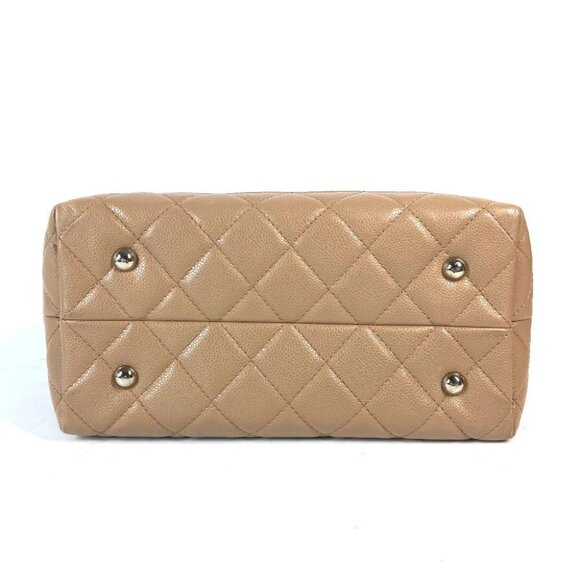 CHANEL CC CC Mark 2WAY Bag Shoulder Bag Tote Bag Caviar Leather Beige - Picture 5 of 16